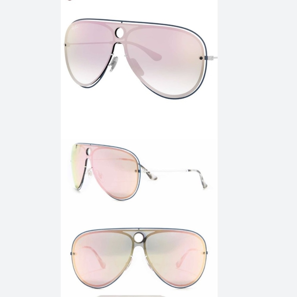 Ray-Ban SHOOTER RB3605N Pink Mirrored Sunglasses